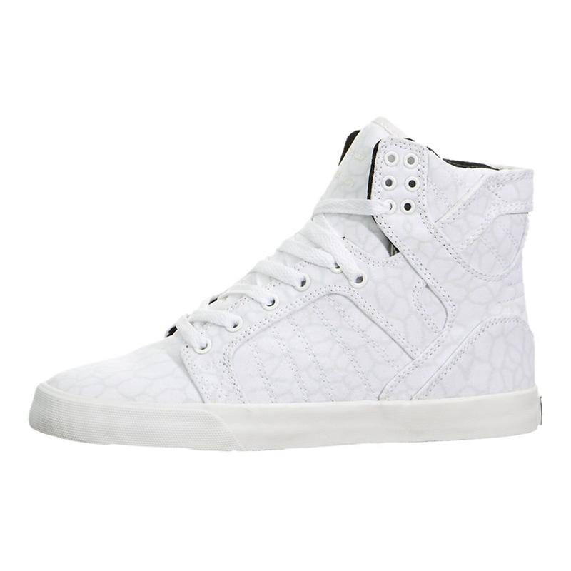 Zapatillas Altas Supra Argentina Mujer - SKYTOP Blancas (YFUAR-4982)